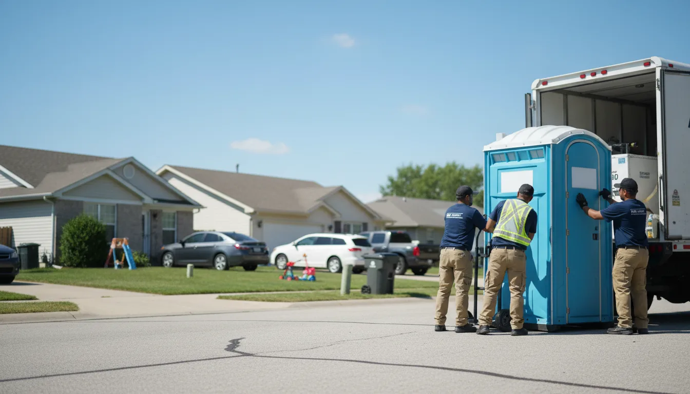 Standard Porta Potty Rentals in Sylvia, KS near me